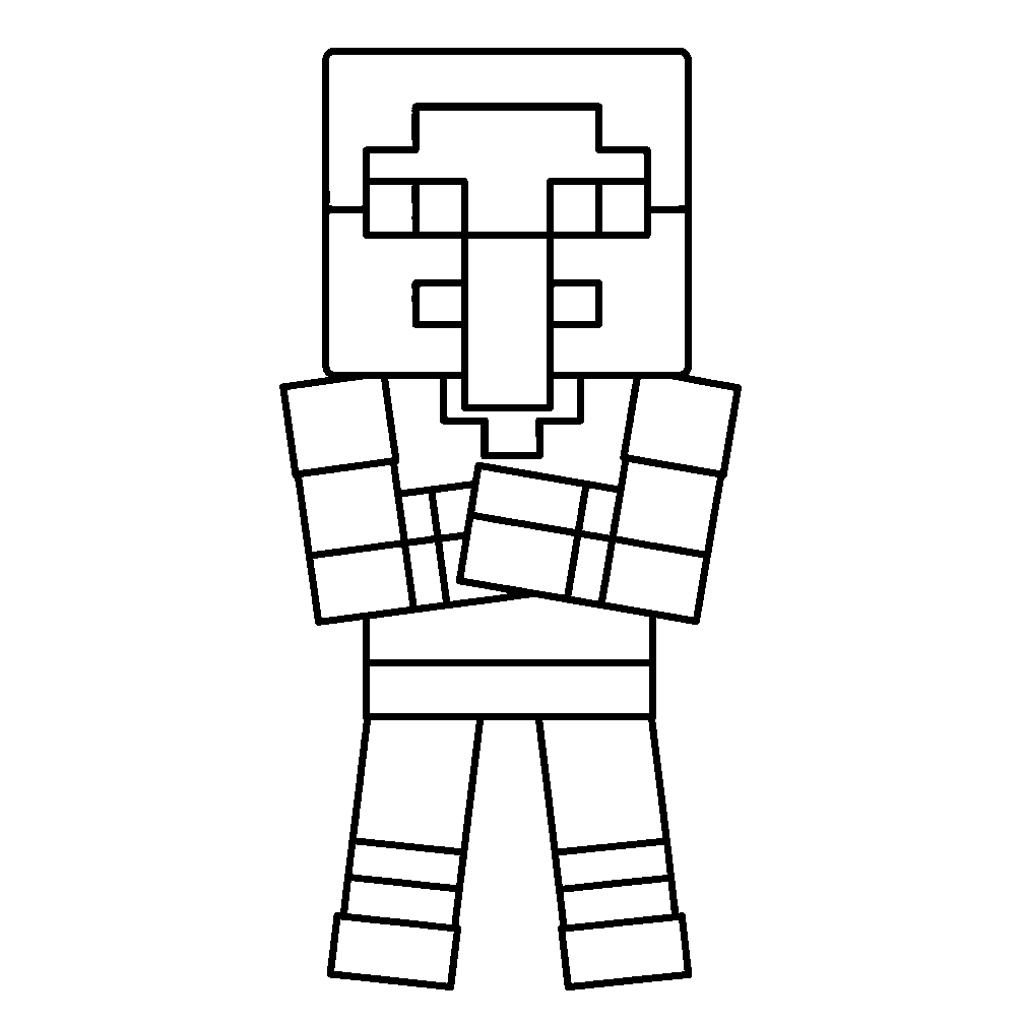 Minecraft falusi kifestő