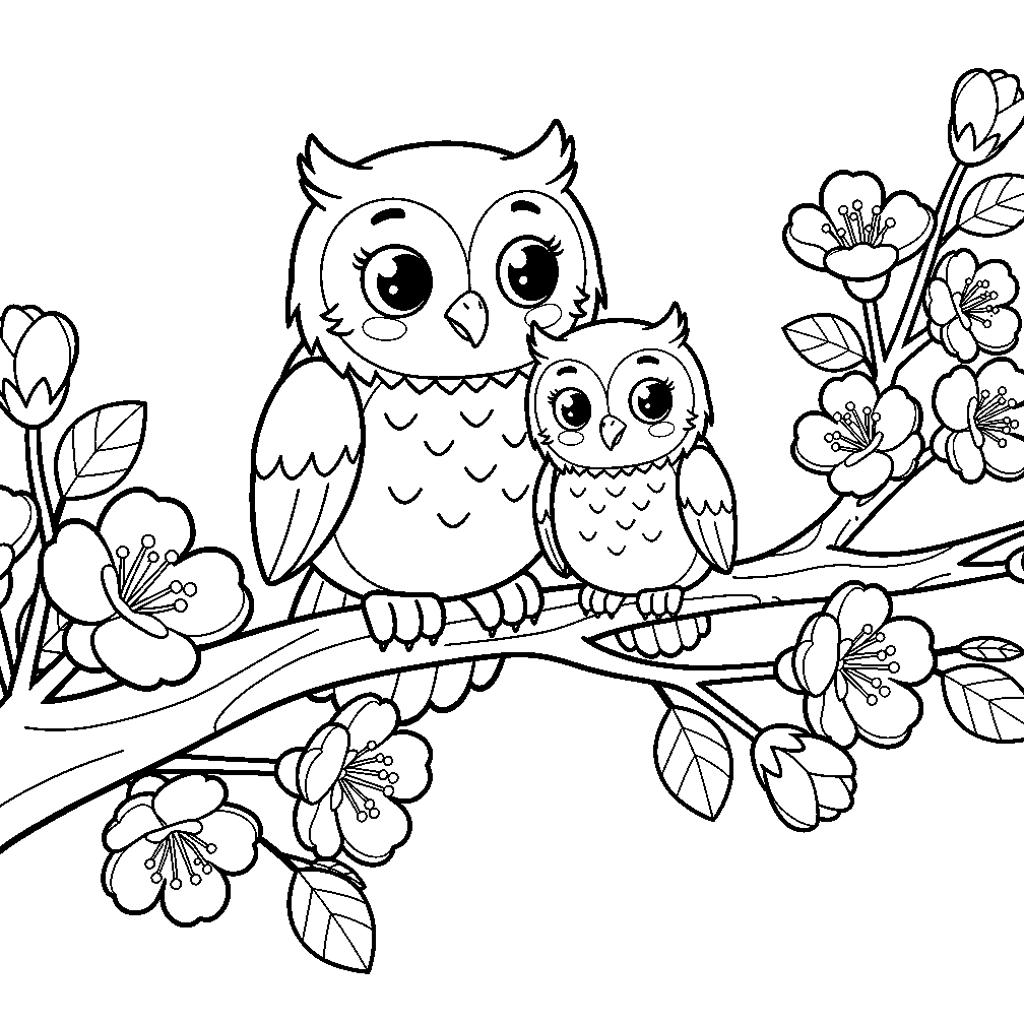 Szeretetteljes anyák napi színező mama részére