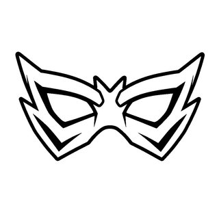 Kivágható szuperhős szemüveg álarc fiúknak