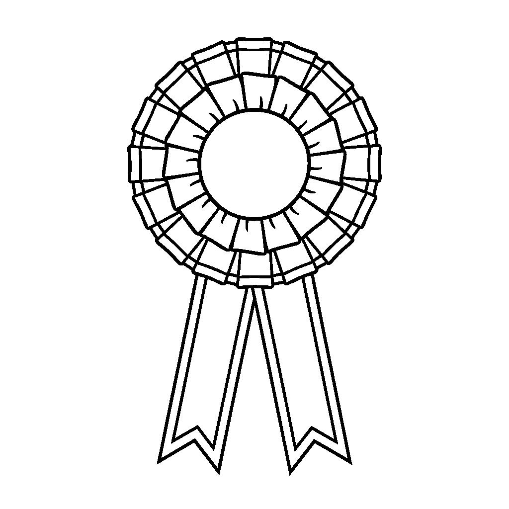 Ünnepi kokárda színező - Nemzeti jelkép